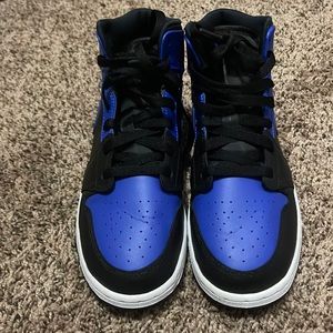 Air Jordan 1 Mid 'Hyper Royal', Brand: Jordan, size: youth 6, color: Blue